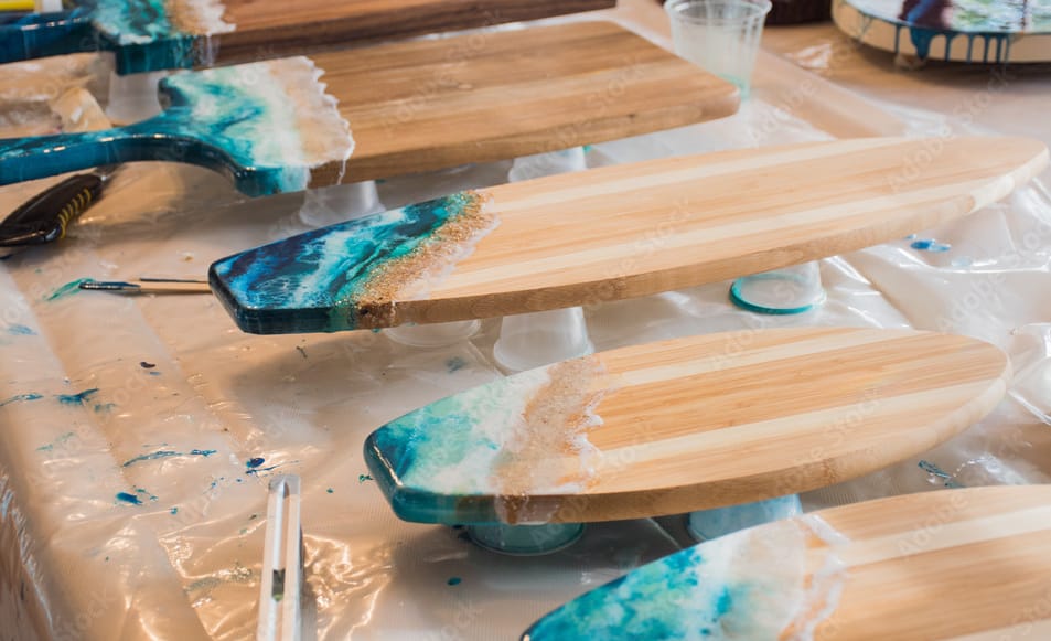 ColorBlast Ocean Cheeseboards